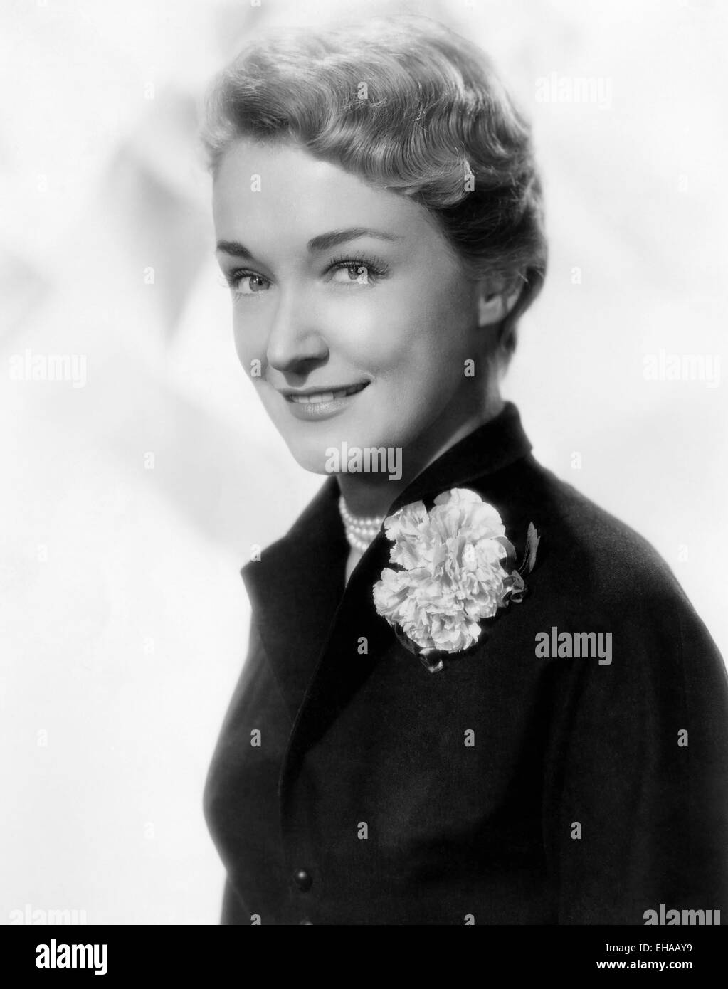 Nina Foch, Portrait for the Film 'You're Never Too Young', 1955 Stock Photo