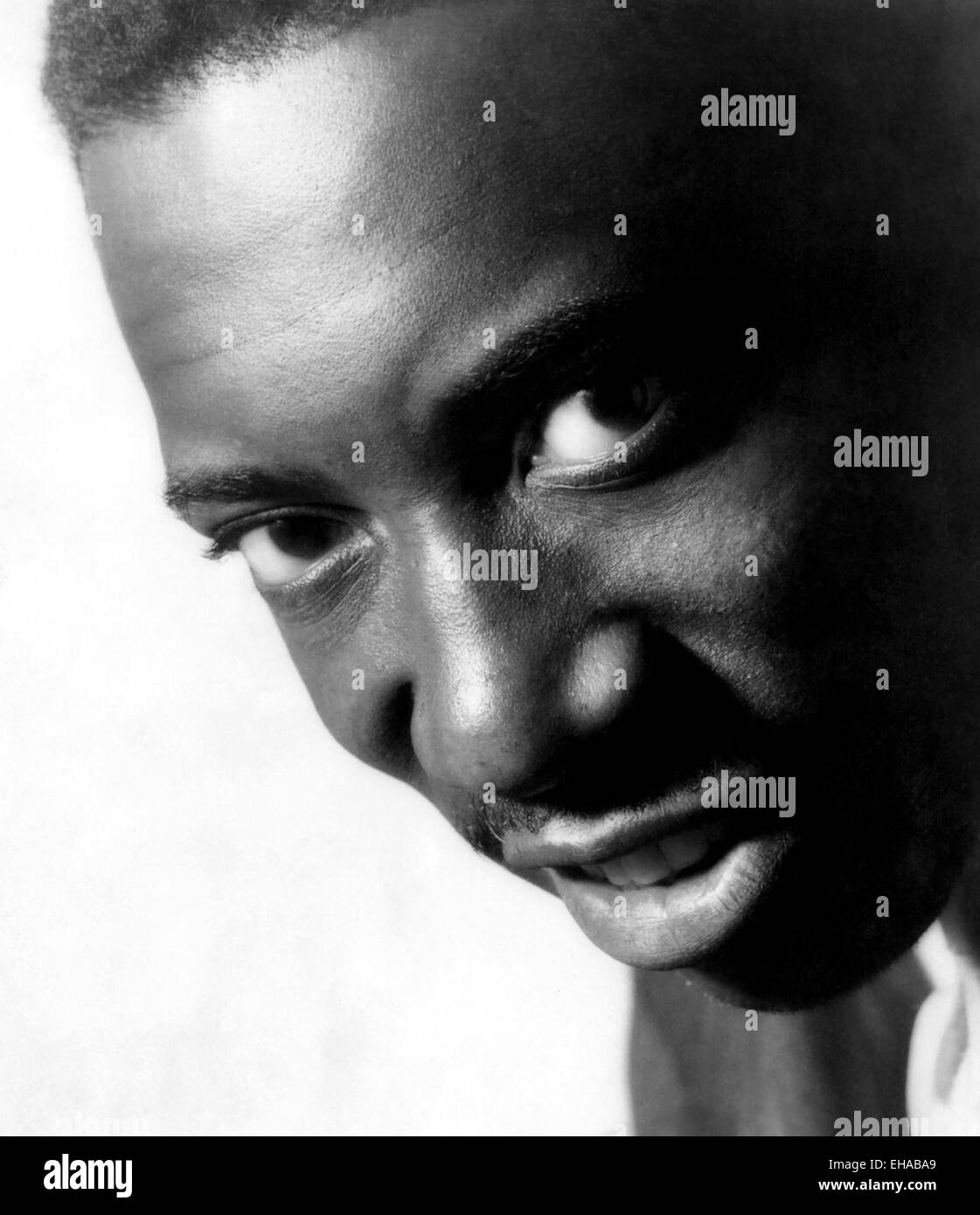 Joe Williams, Close-Up Portrait, circa 1960 Stock Photo
