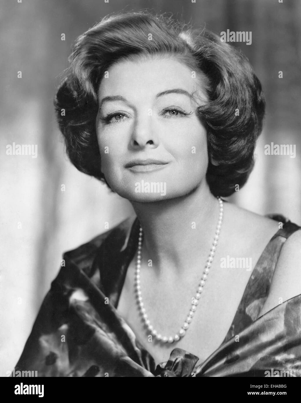 Myrna Loy, Portrait, circa 1960 Stock Photo Alamy