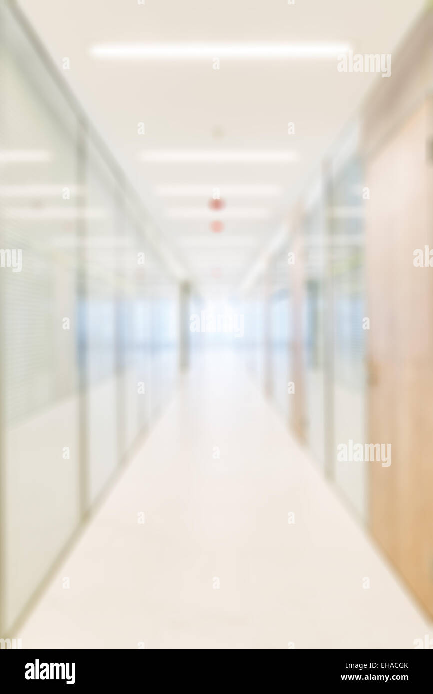 Common generic office building interior blur background Stock Photo - Alamy