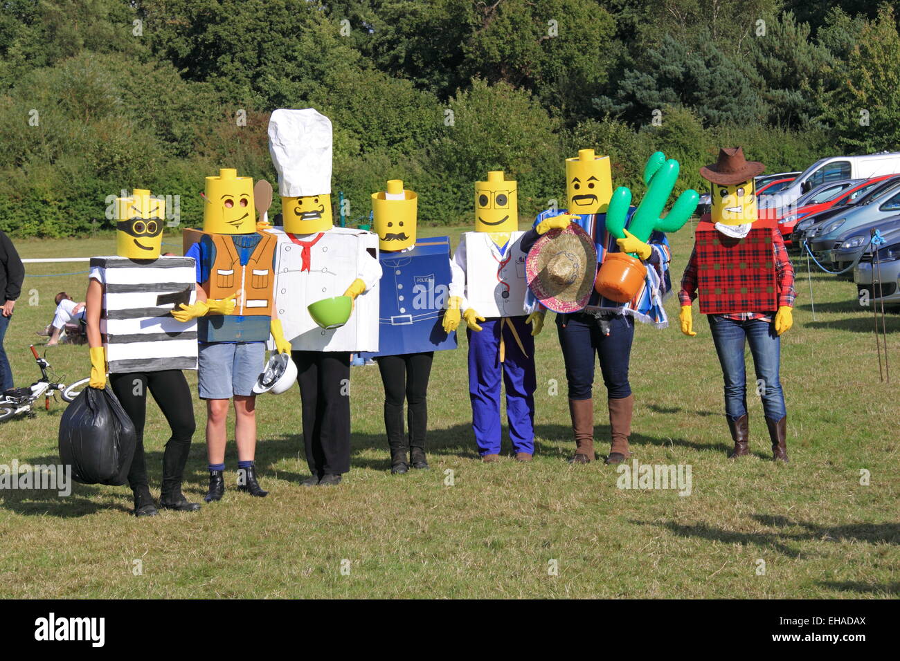 Officers' fancy dress relay race, Horse Rangers Association Gymkhana ...