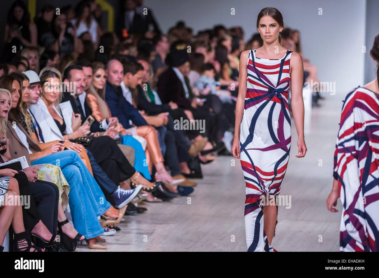 Sydney, Australia. 10th March, 2015. Australian designer Leona Edmiston showcased her Spring 
