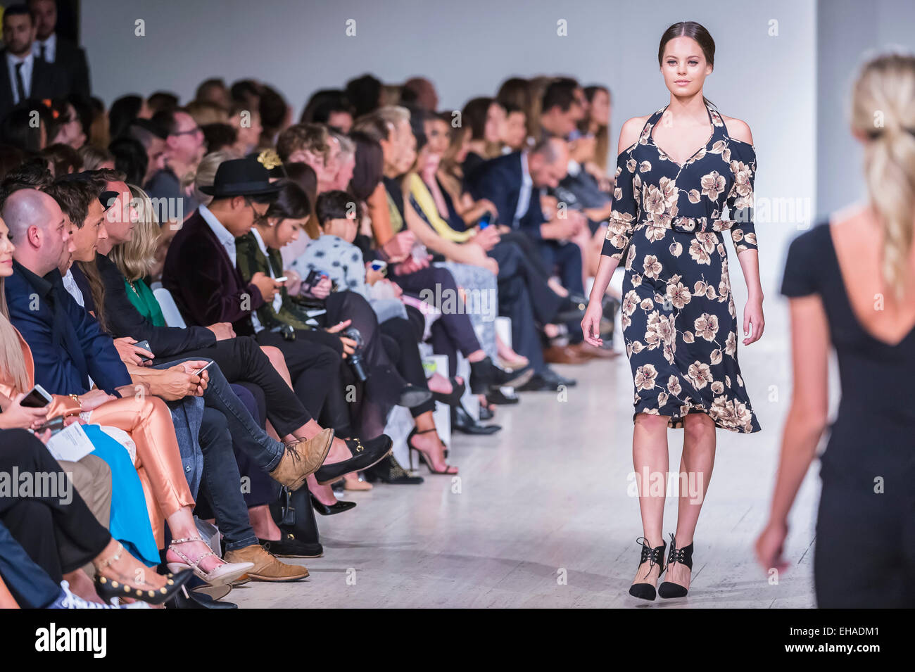 Sydney, Australia. 10th March, 2015. Australian designer Leona Edmiston showcased her Spring 