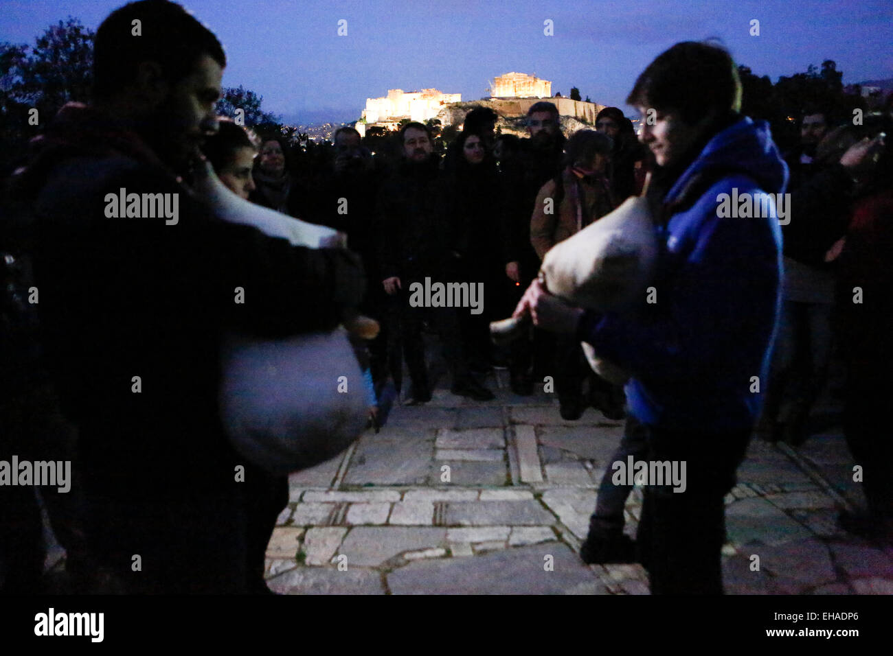 Greek bagpipes hires stock photography and images Alamy