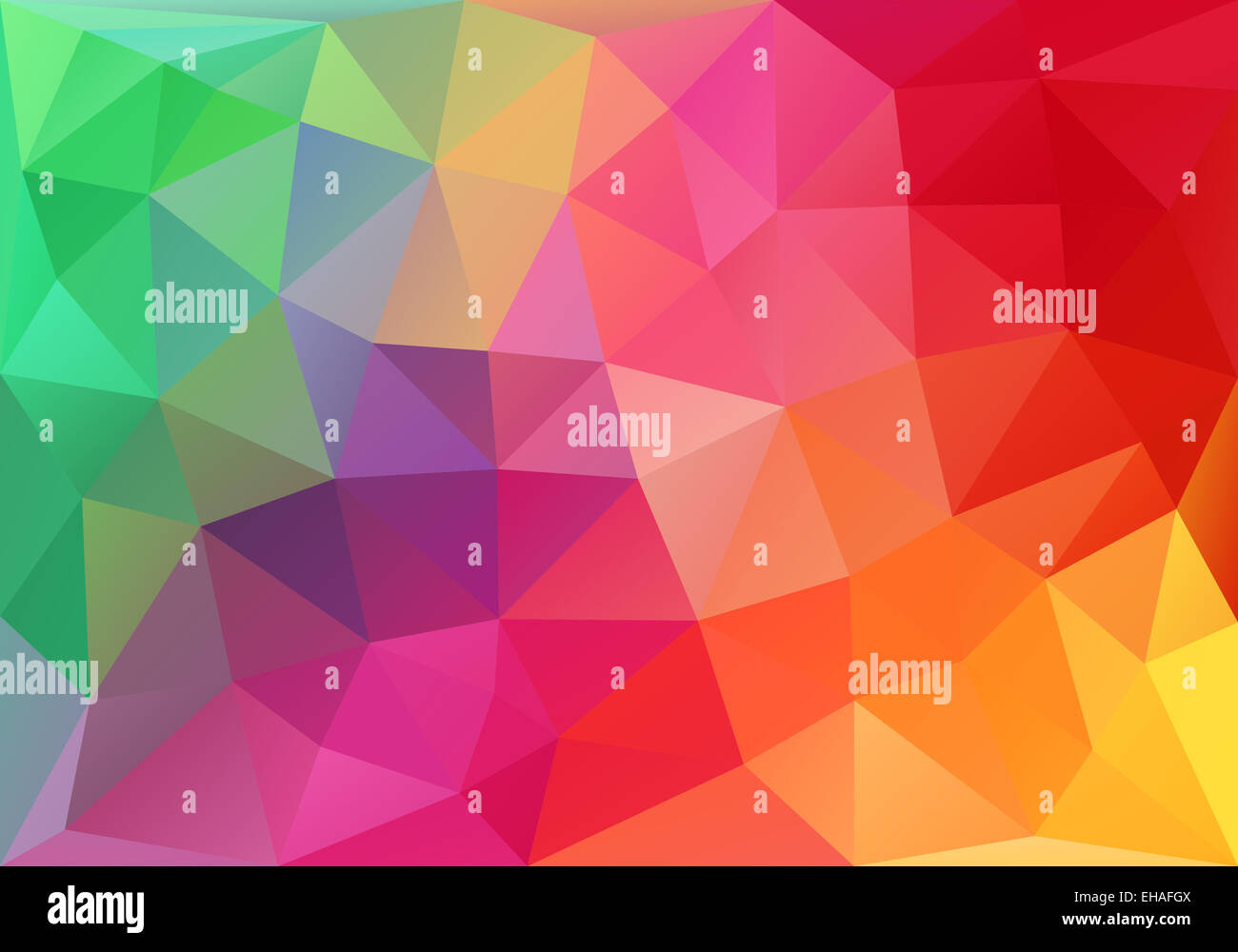 abstract colorful low poly background, vector design element Stock Photo