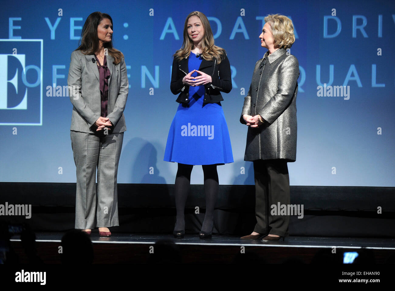 Melinda Gates Chelsea Clinton Und Hillary Clinton For The
