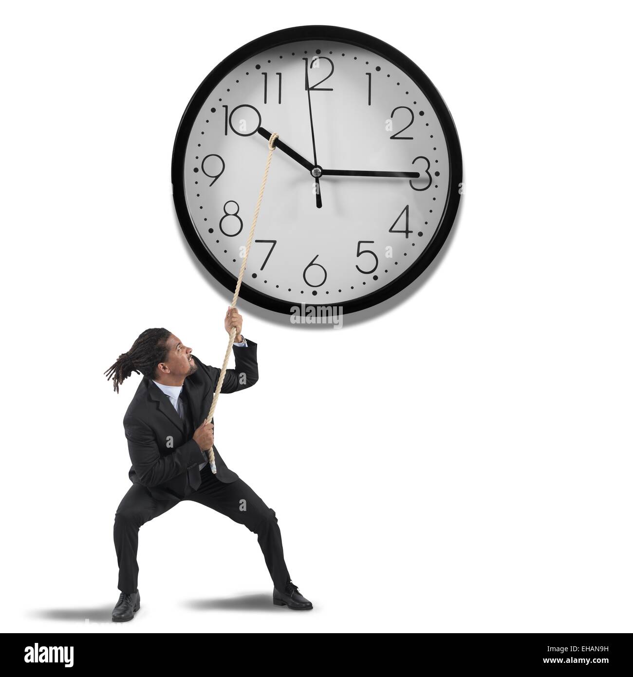 Change the time Stock Photo