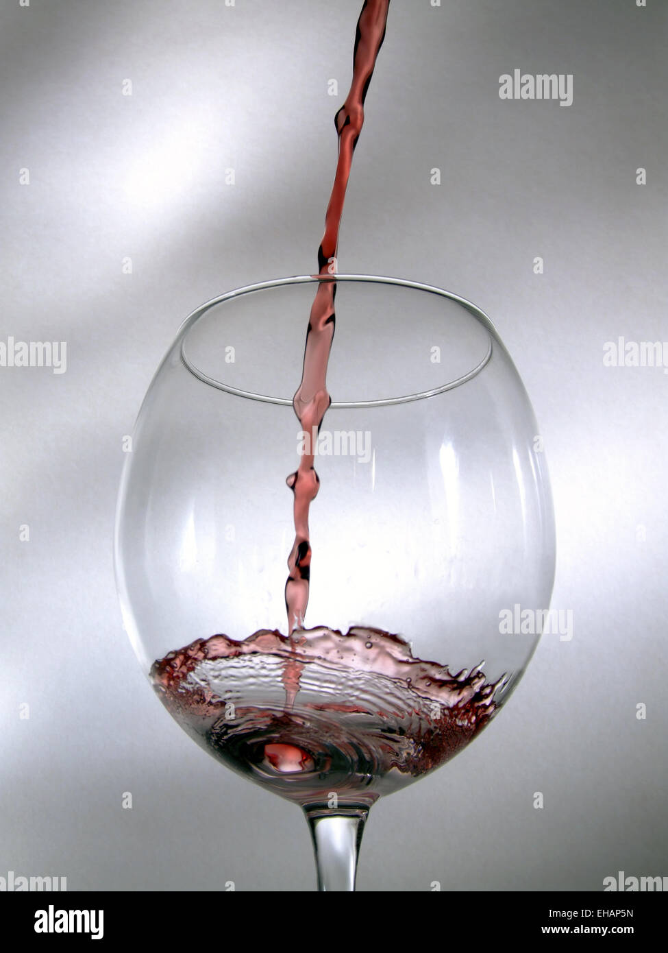 Weinglas / red wine Stock Photo