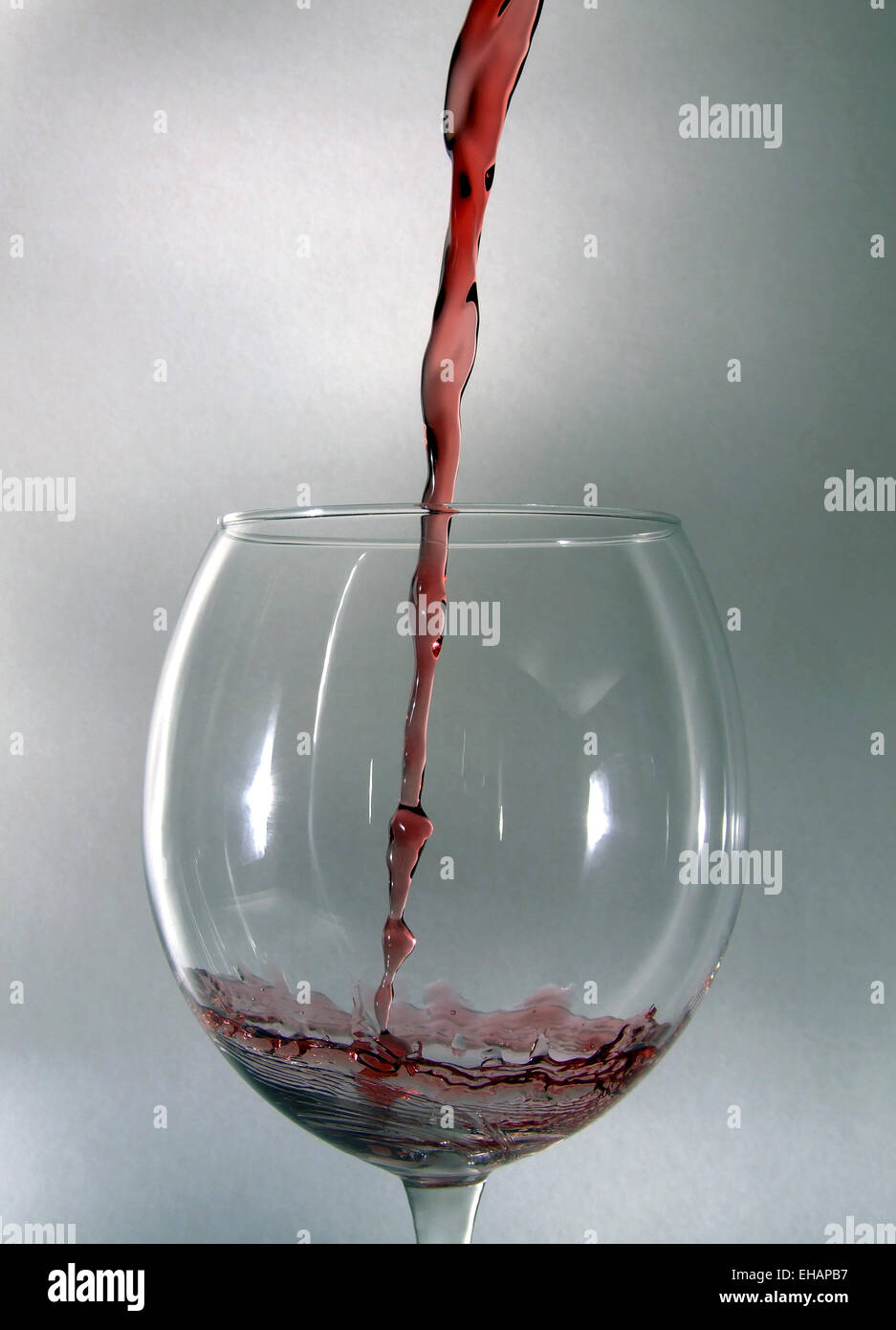 Weinglas / red wine Stock Photo