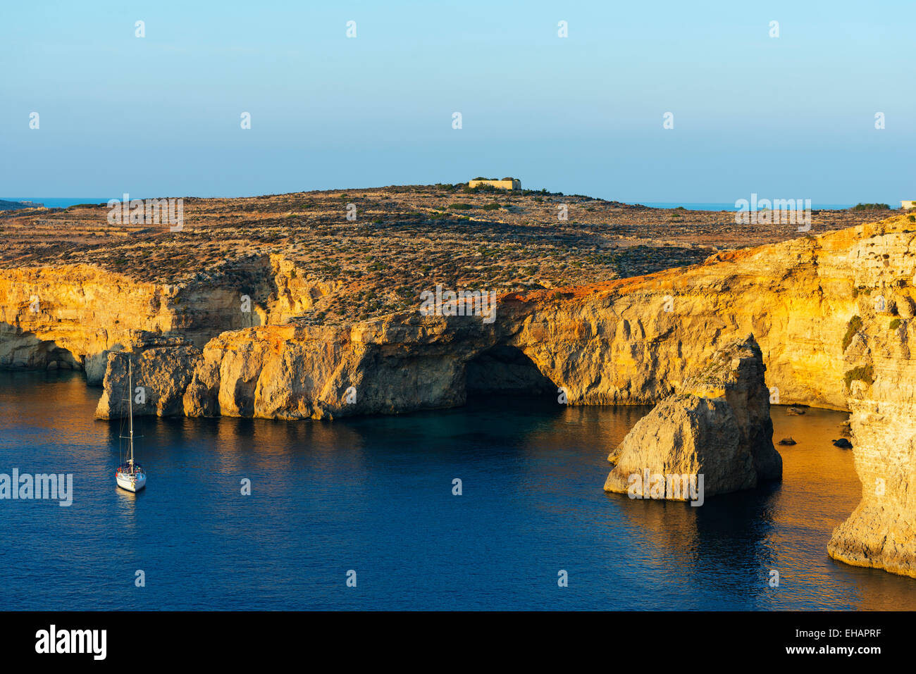 Mediterranean Europe, Malta, Comino island, Stock Photo