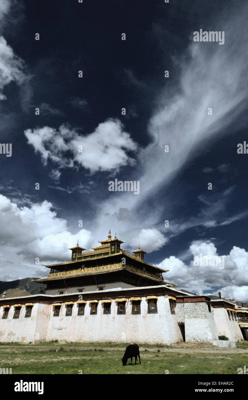 Samye Monastery Stock Photo