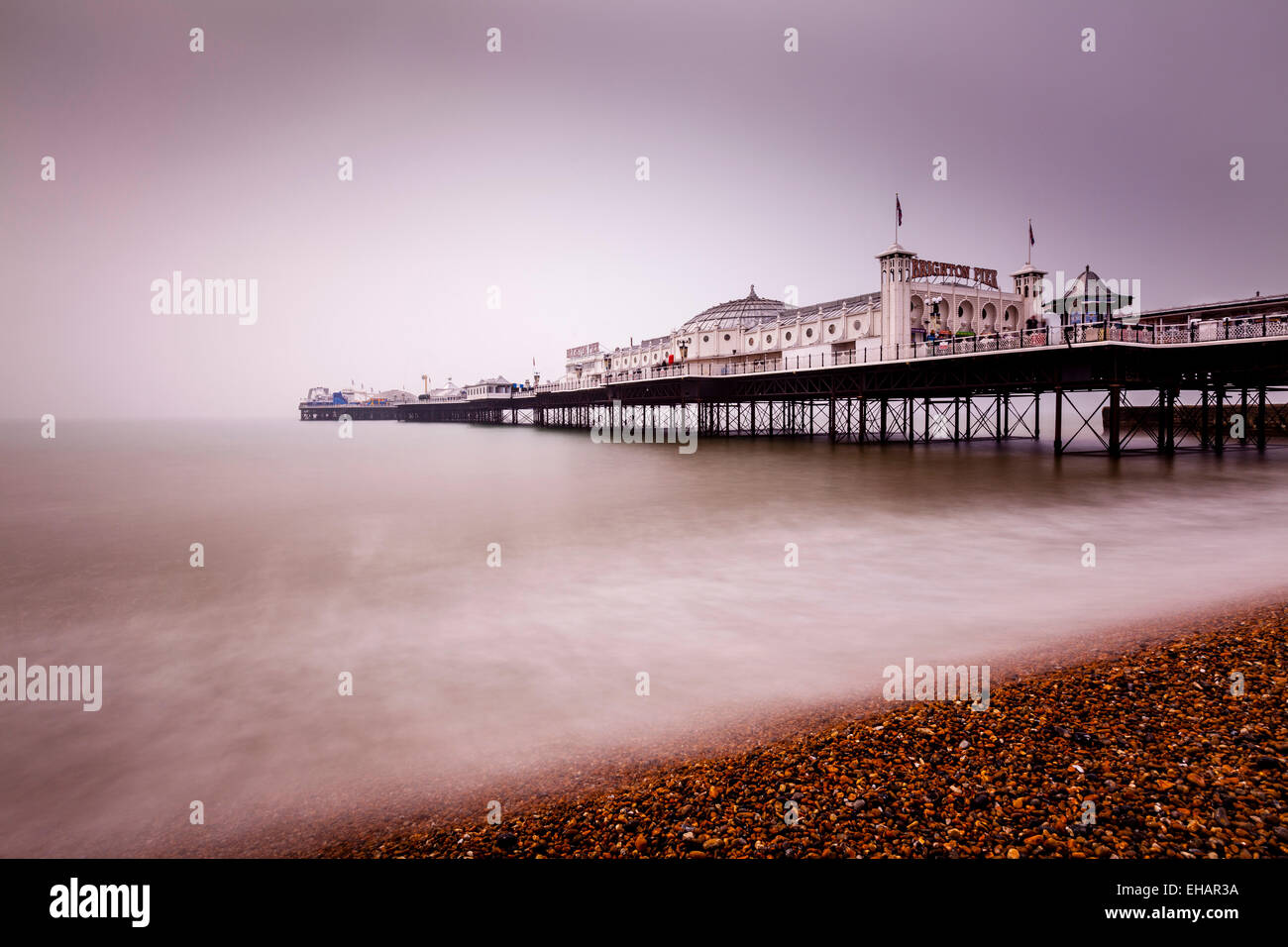 Brighton Pier, Brighton, Sussex, England. Stock Photo