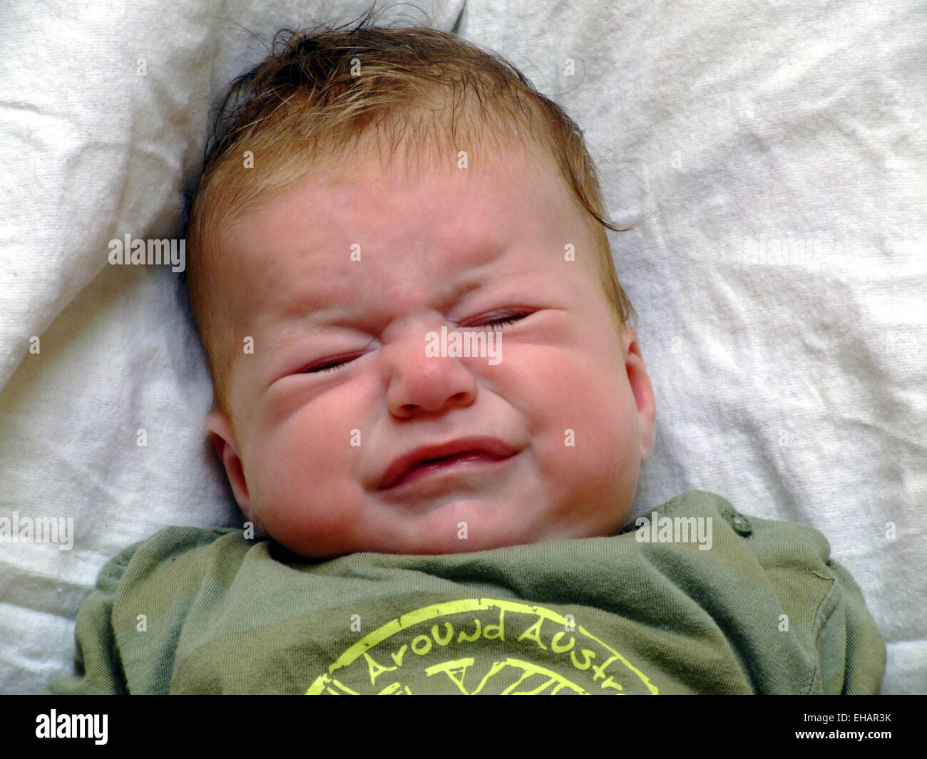 weinen / to cry Stock Photo