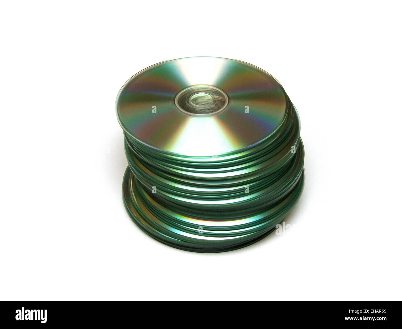 Compact Discs Stock Photo