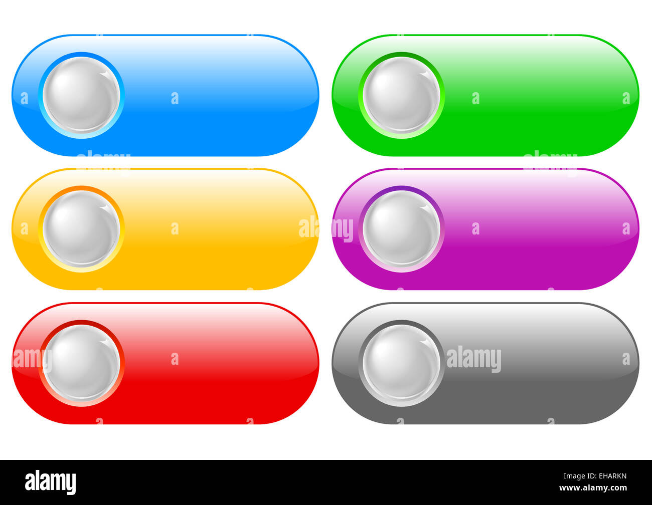 illustration of internet buttons Stock Photo - Alamy