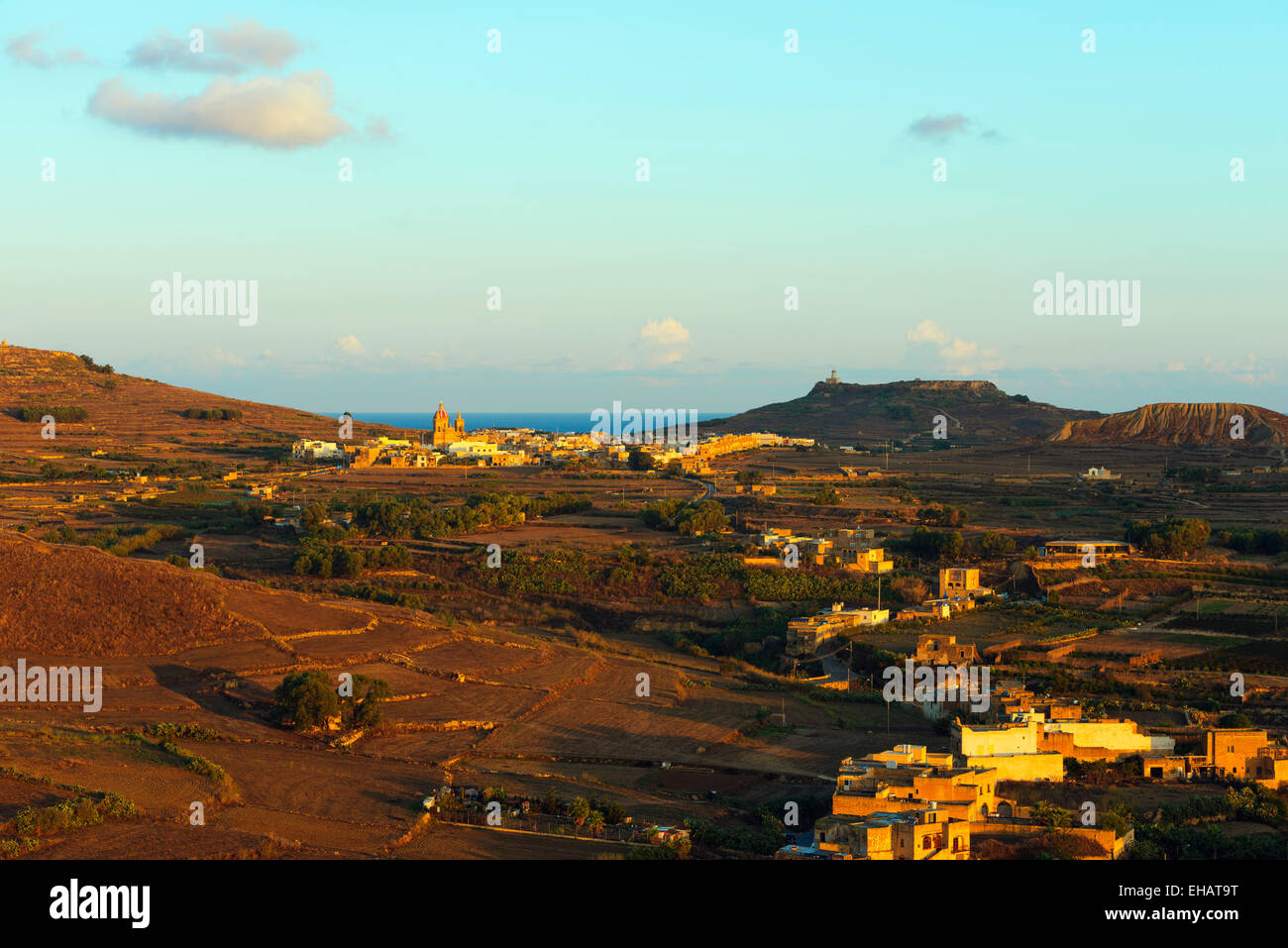 Mediterranean Europe, Malta, Gozo Island, Marsalforn Stock Photo