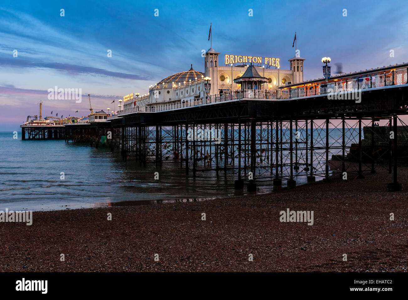 Brighton Pier, Brighton, Sussex, UK Stock Photo