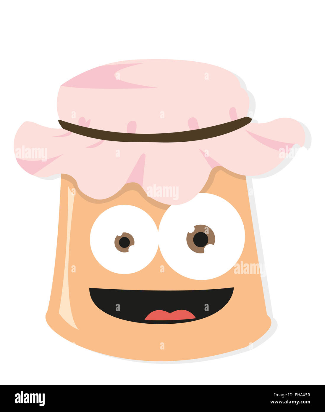 Funny jam jar Stock Photo Alamy