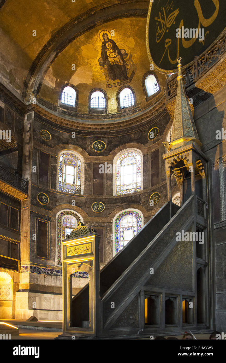 Turkey Istanbul Fatih Hagia Sophia Mosque Stock Photo - Alamy