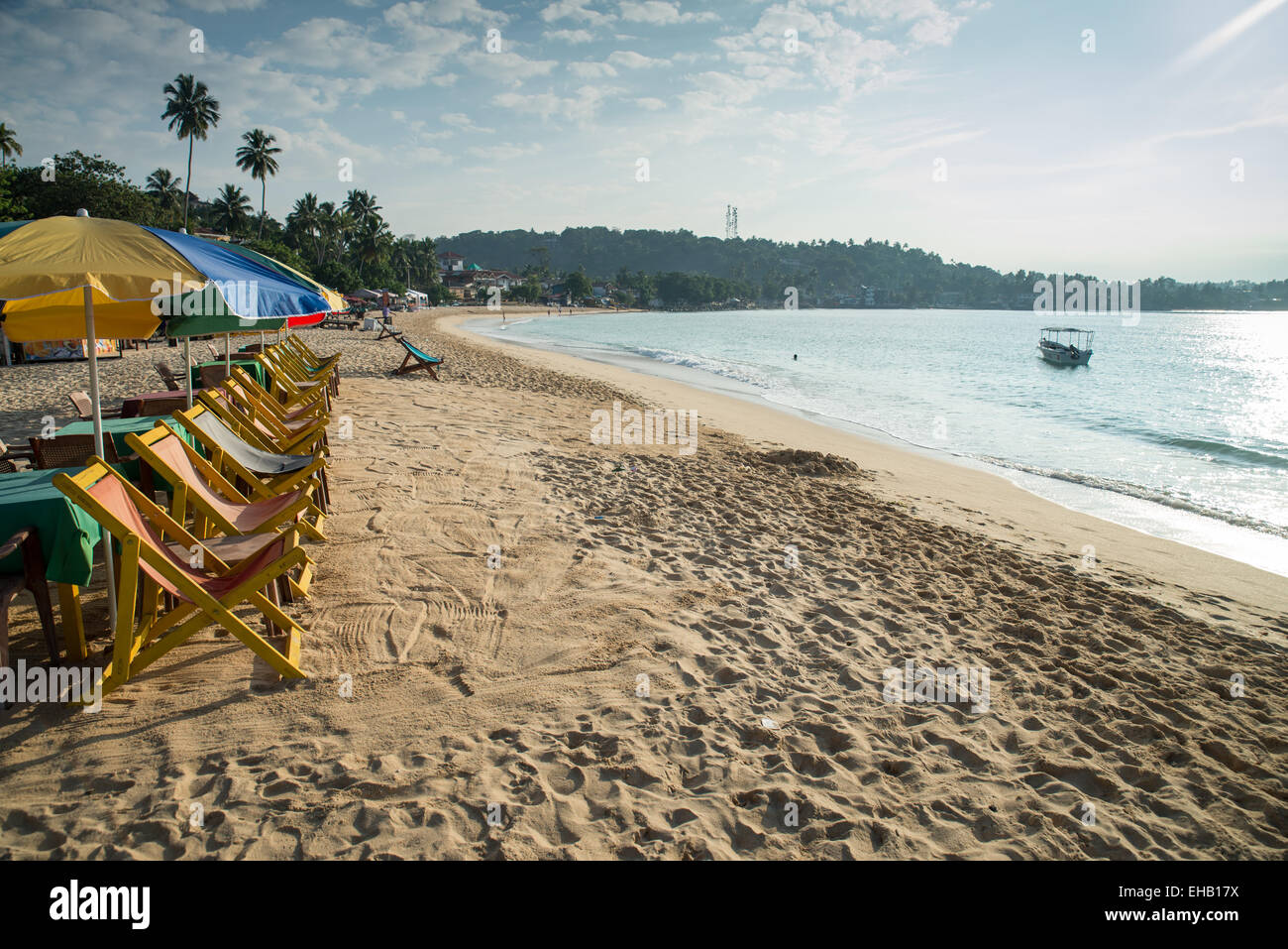 Unawatuna beach, near Galle, Sri Lanka, Asia Stock Photo Alamy
