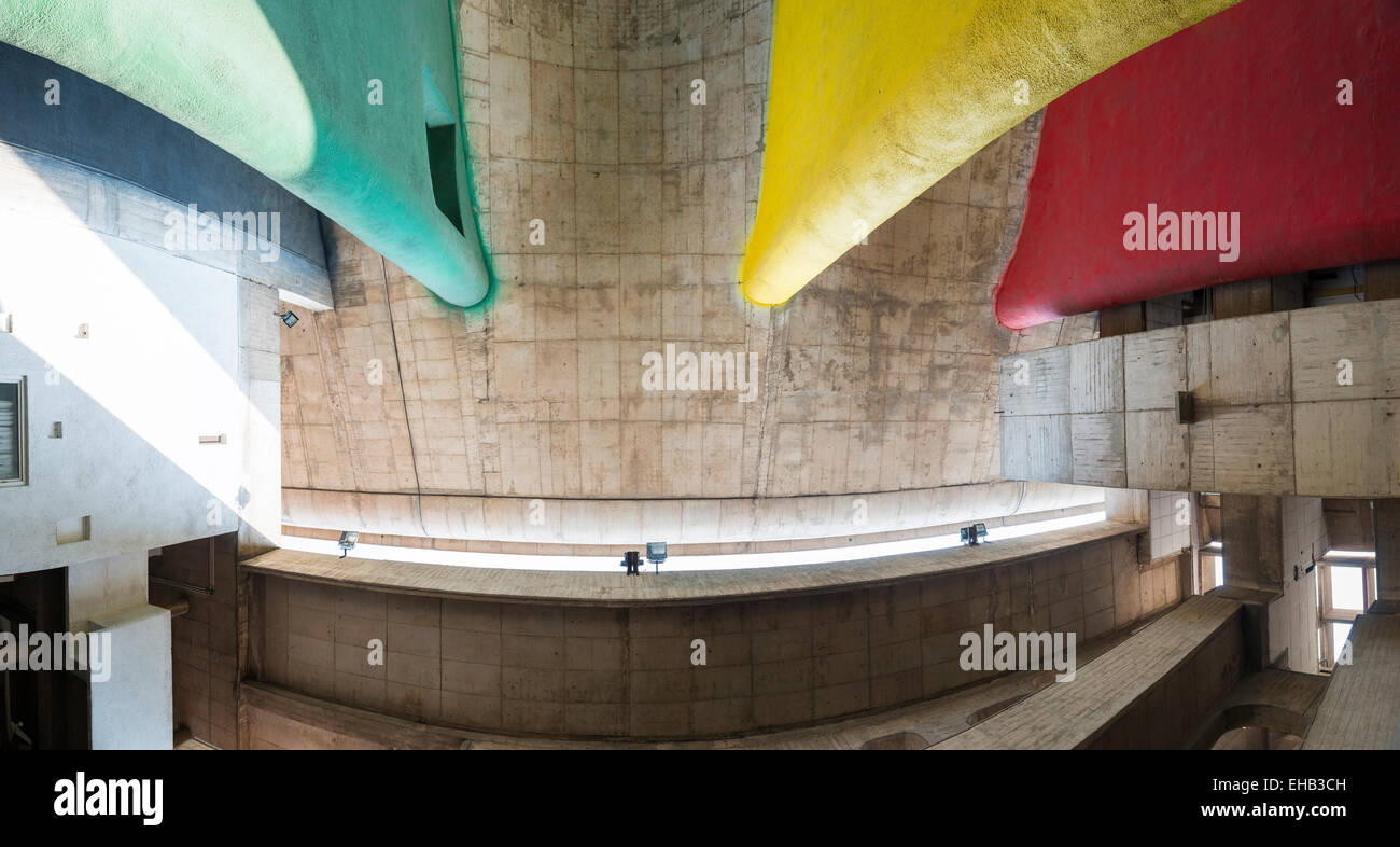 The High Court of Chandigarh designed by the architect Le Corbusier Stock Photo Alamy