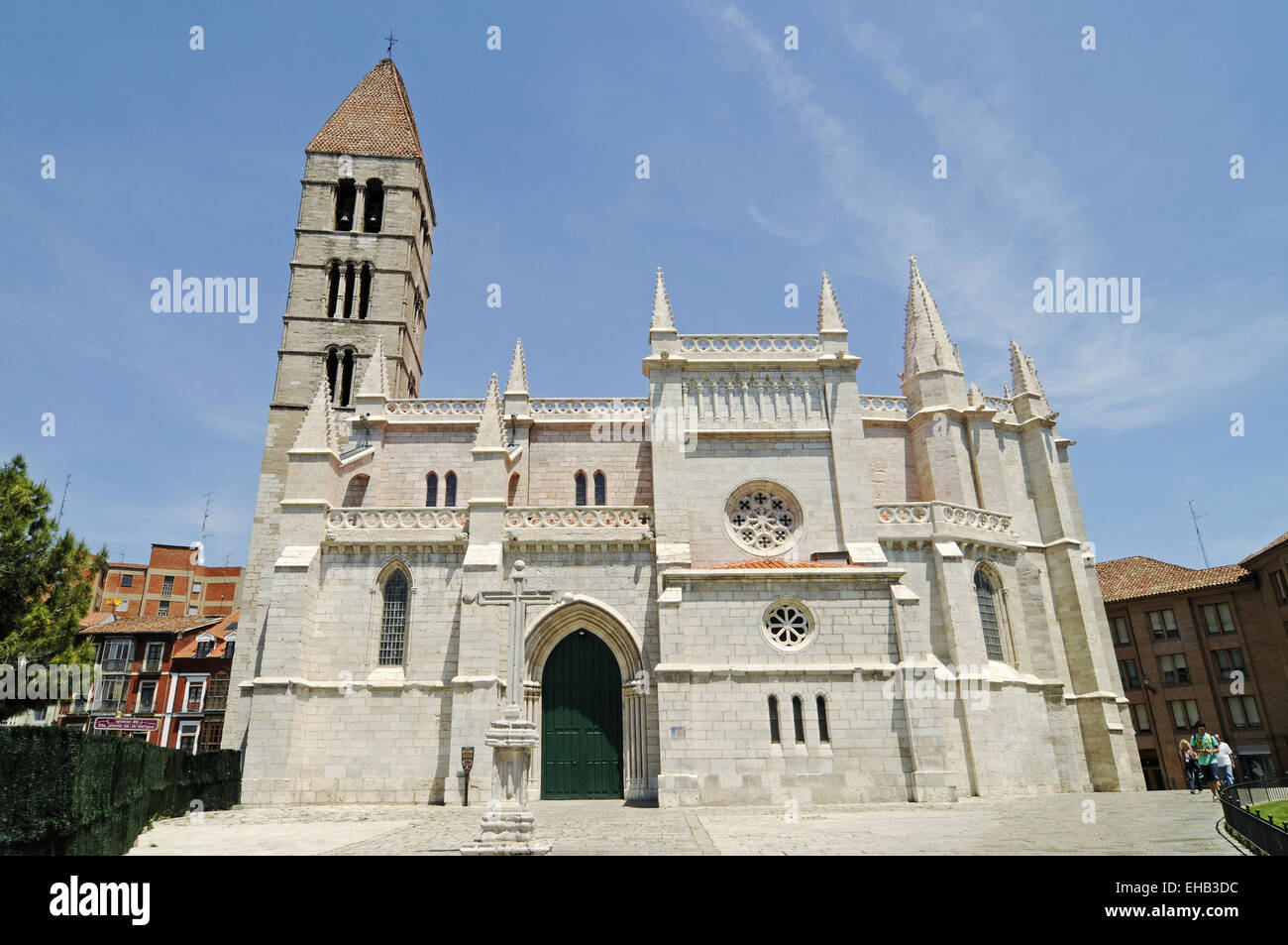 Santa Maria church, Valladolid, Spain Stock Photo