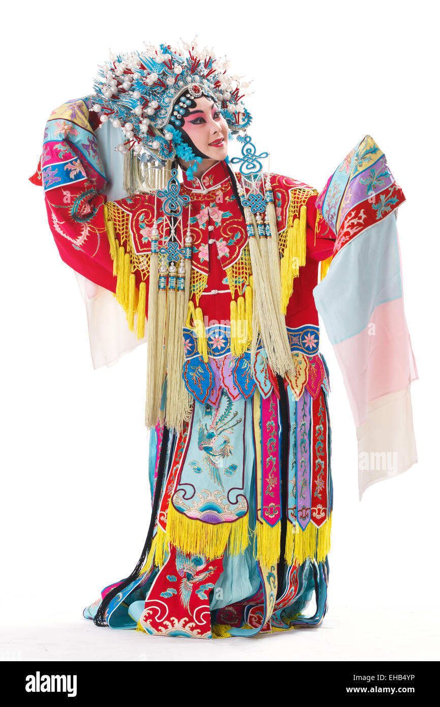 Female Peking Opera performer Stock Photo - Alamy