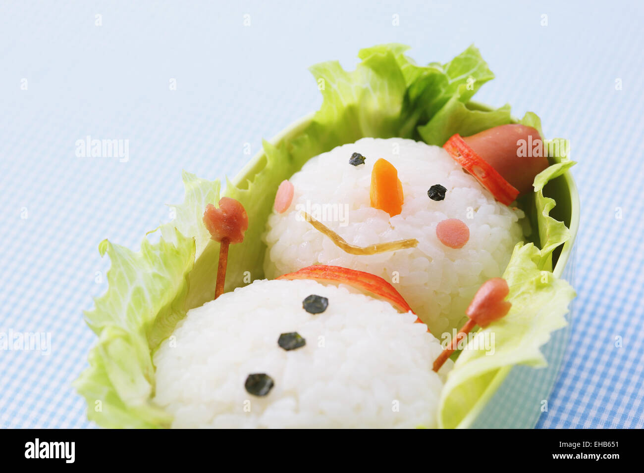 Japanese style character lunch box Stock Photo - Alamy