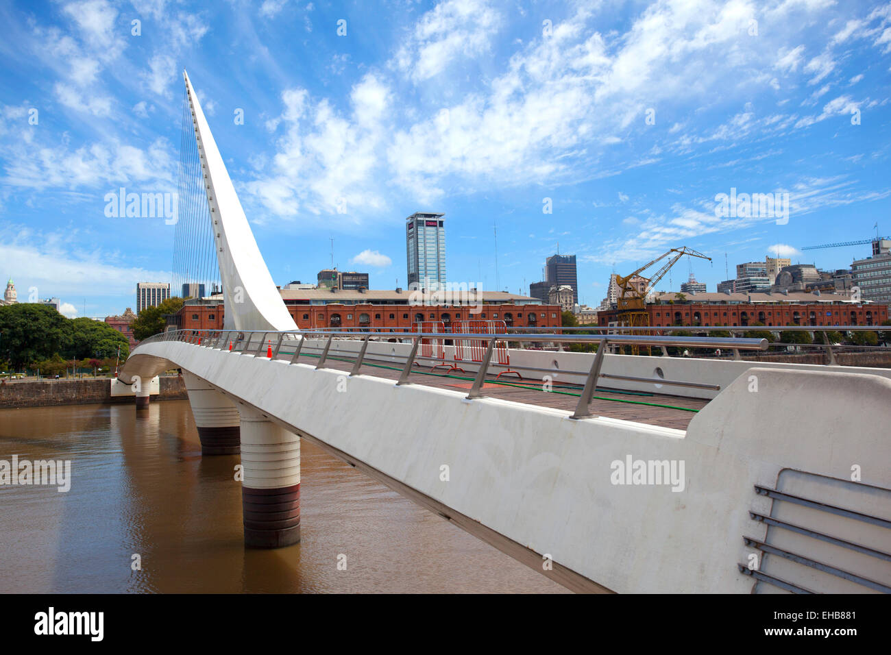 Puente de la Mujer, Puerto Madero. Buenos Aires, Argentina Stock Photo -  Alamy