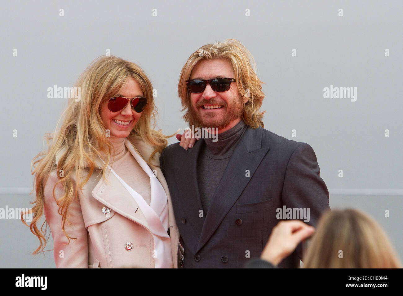 Hairdresser Nicky Clarke attends the official naming of Britannia in