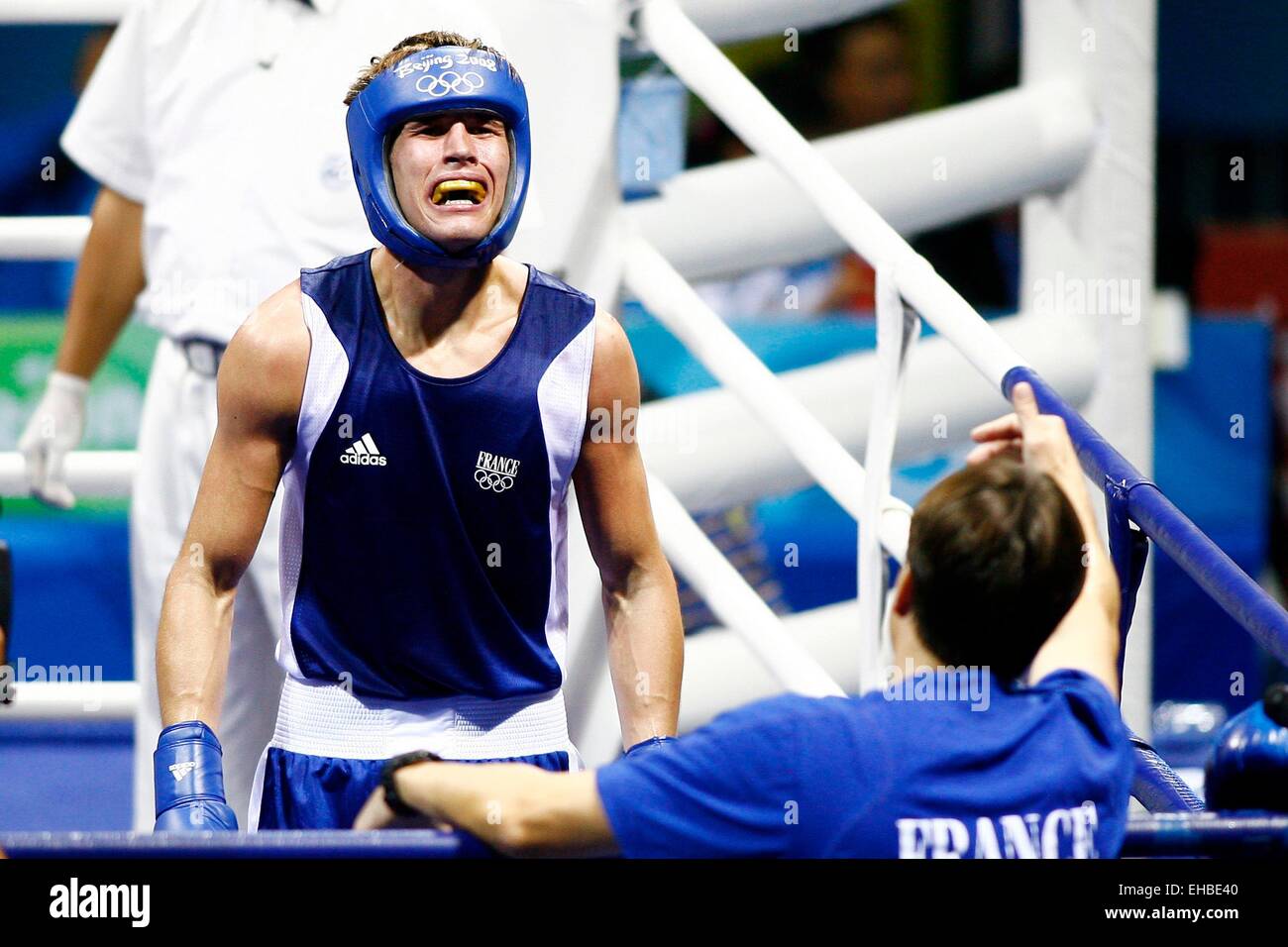 Alexis VASTINE - 22.08.2008 - Boxe 1/2 finale 64kg - Jeux Olympiques -  Pekin Photo : Philippe Perusseau / Icon Sport *** Local Caption *** Stock  Photo - Alamy