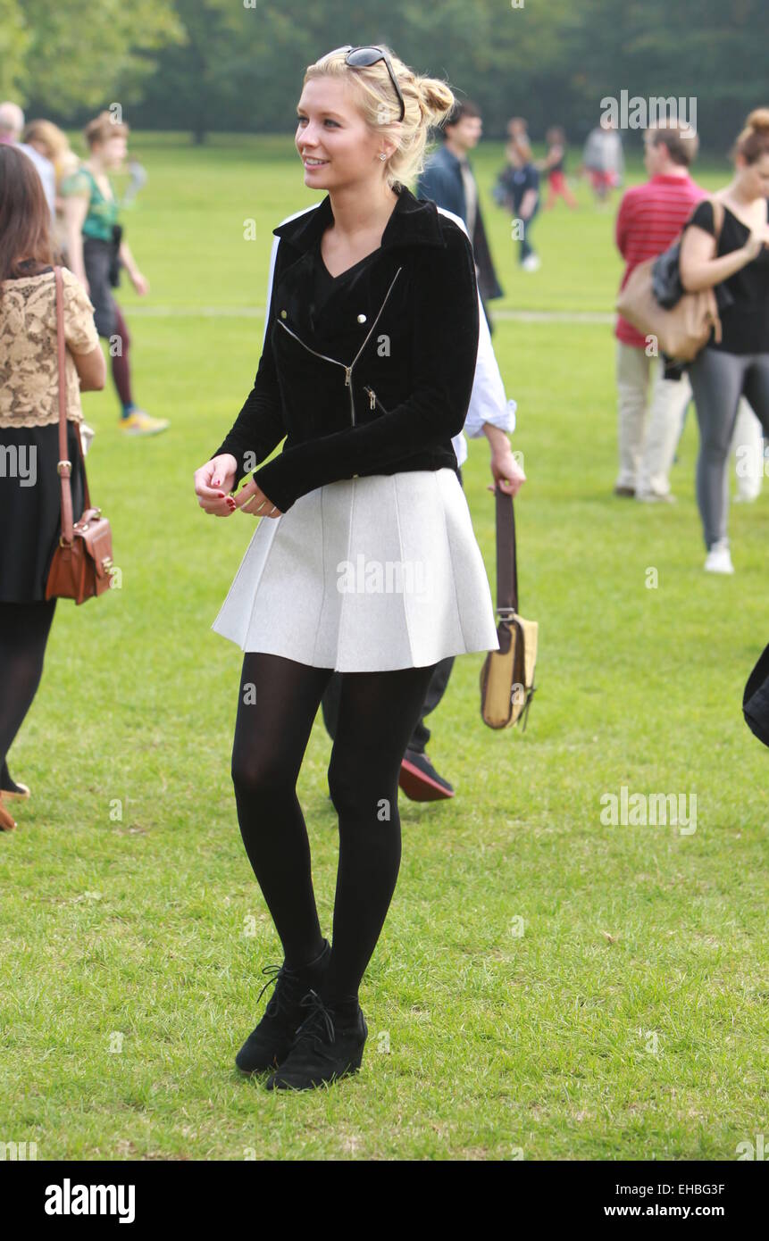 Pup Aid 2014 on Primrose Hill Featuring: Rachel Riley Where: London, United  Kingdom When: 06 Sep 2014 Stock Photo - Alamy