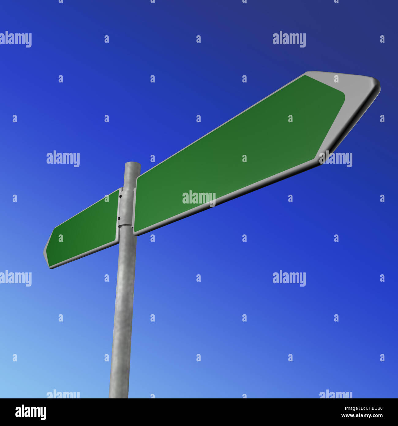 Green arrow signs road hi-res stock photography and images - Alamy