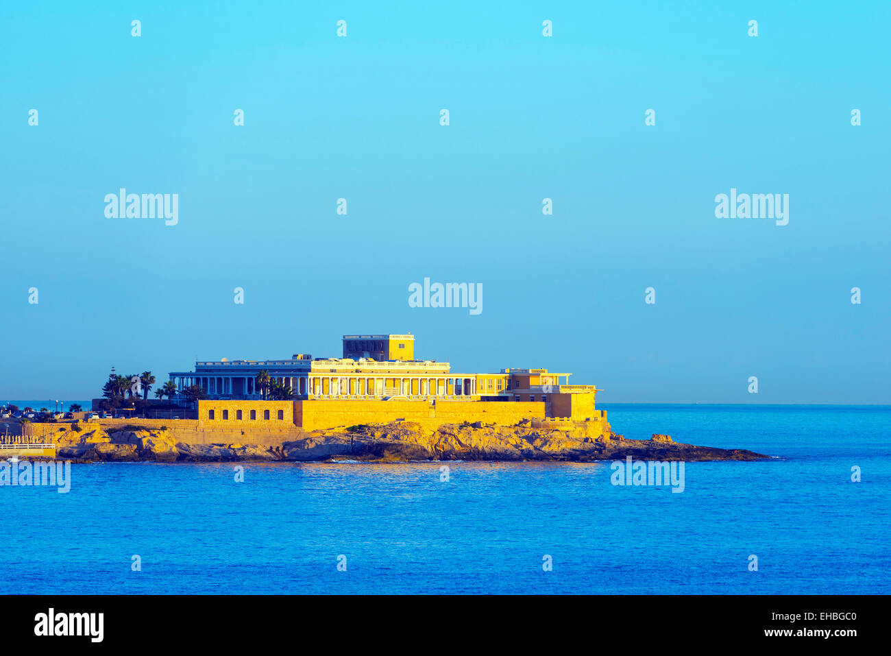 Mediterranean Europe, Malta, Sliema waterfront casino Stock Photo