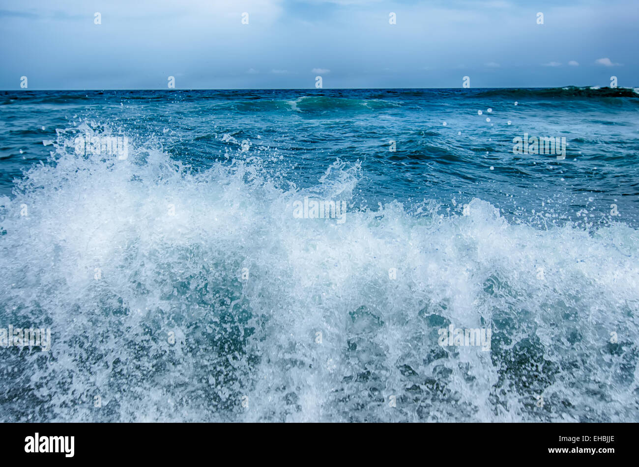 Tsunami waves beach hi-res stock photography and images - Alamy