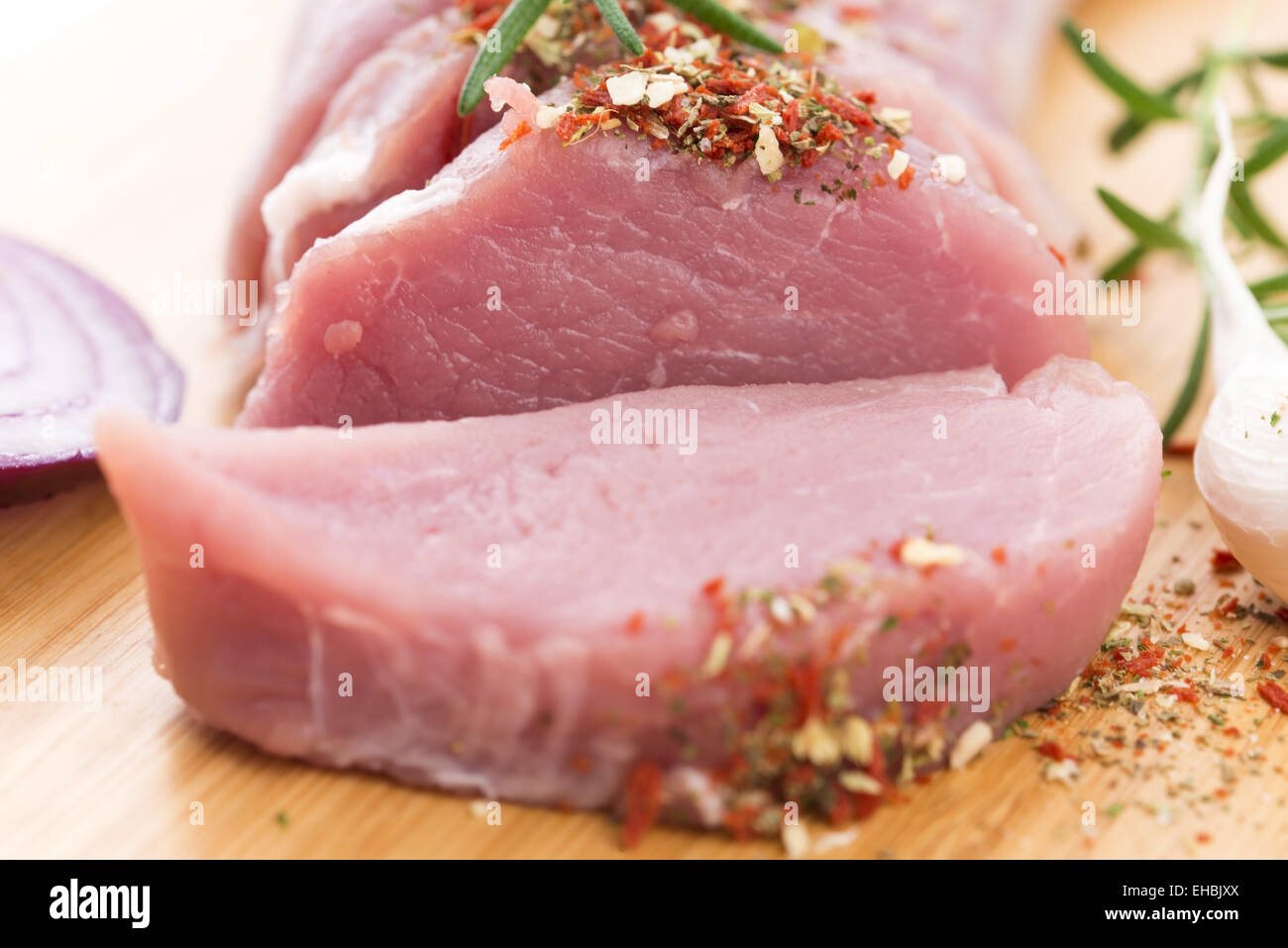 Fillet of pork Stock Photo - Alamy