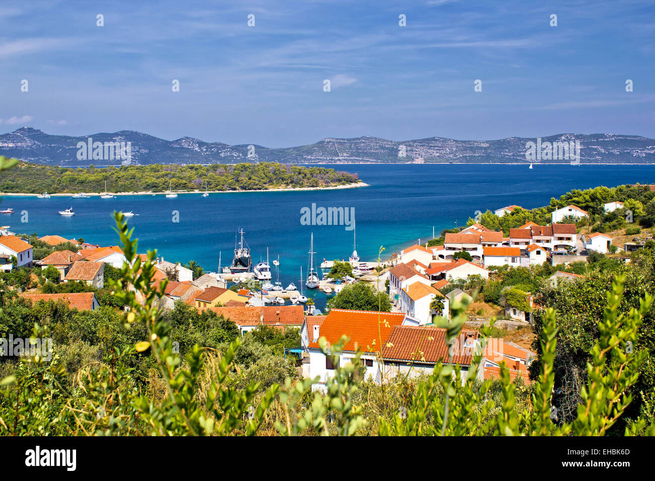 Island of Iz in Croatia Stock Photo Alamy