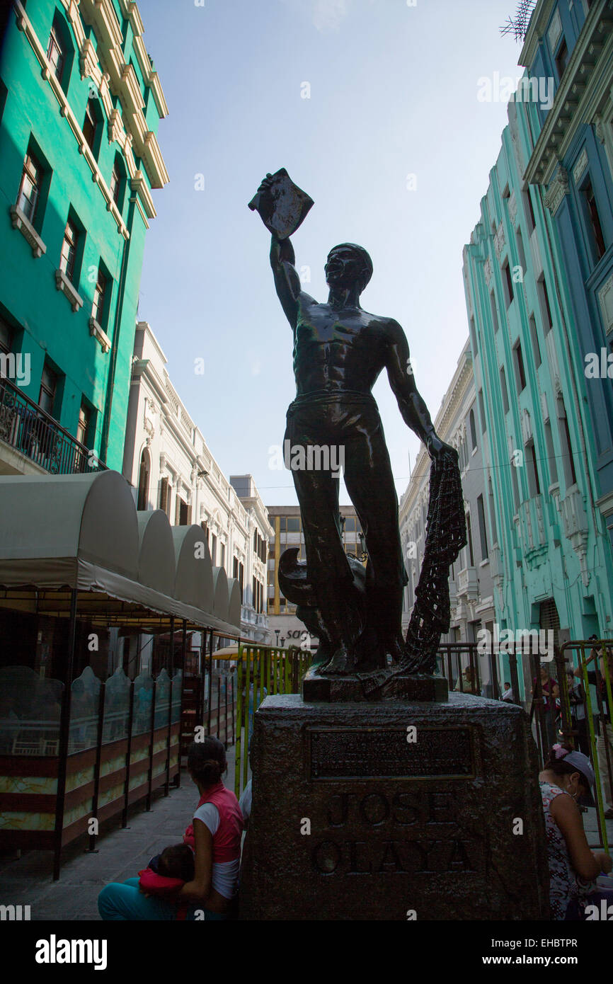 Ciudad de los Reyes, Historic center of the city, Lima, Peru Stock Photo
