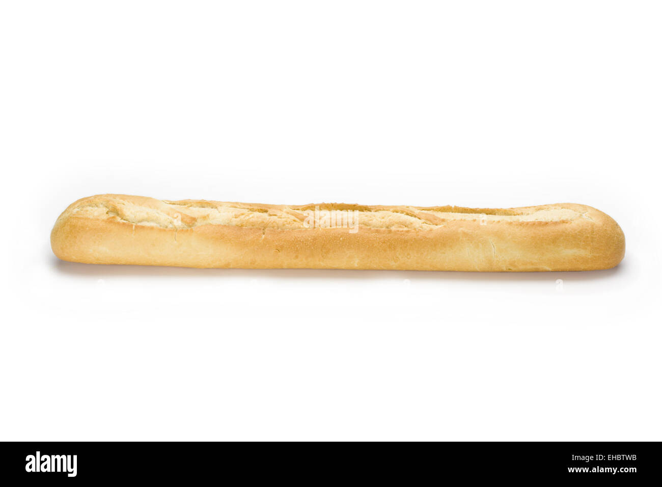 baguette bread isolated on white background Stock Photo - Alamy