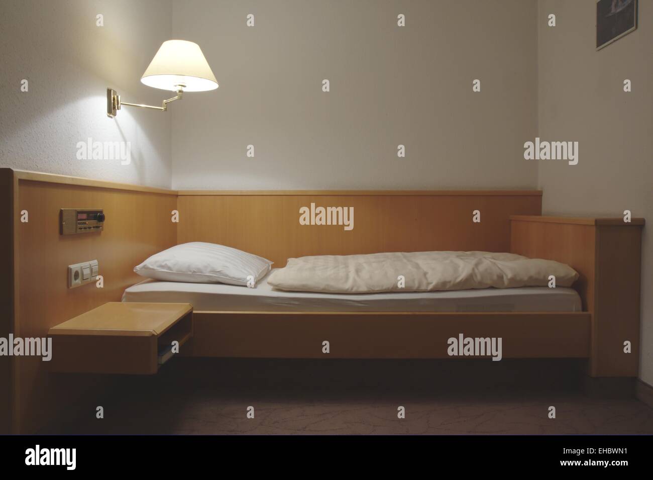 cheap motel room Stock Photo