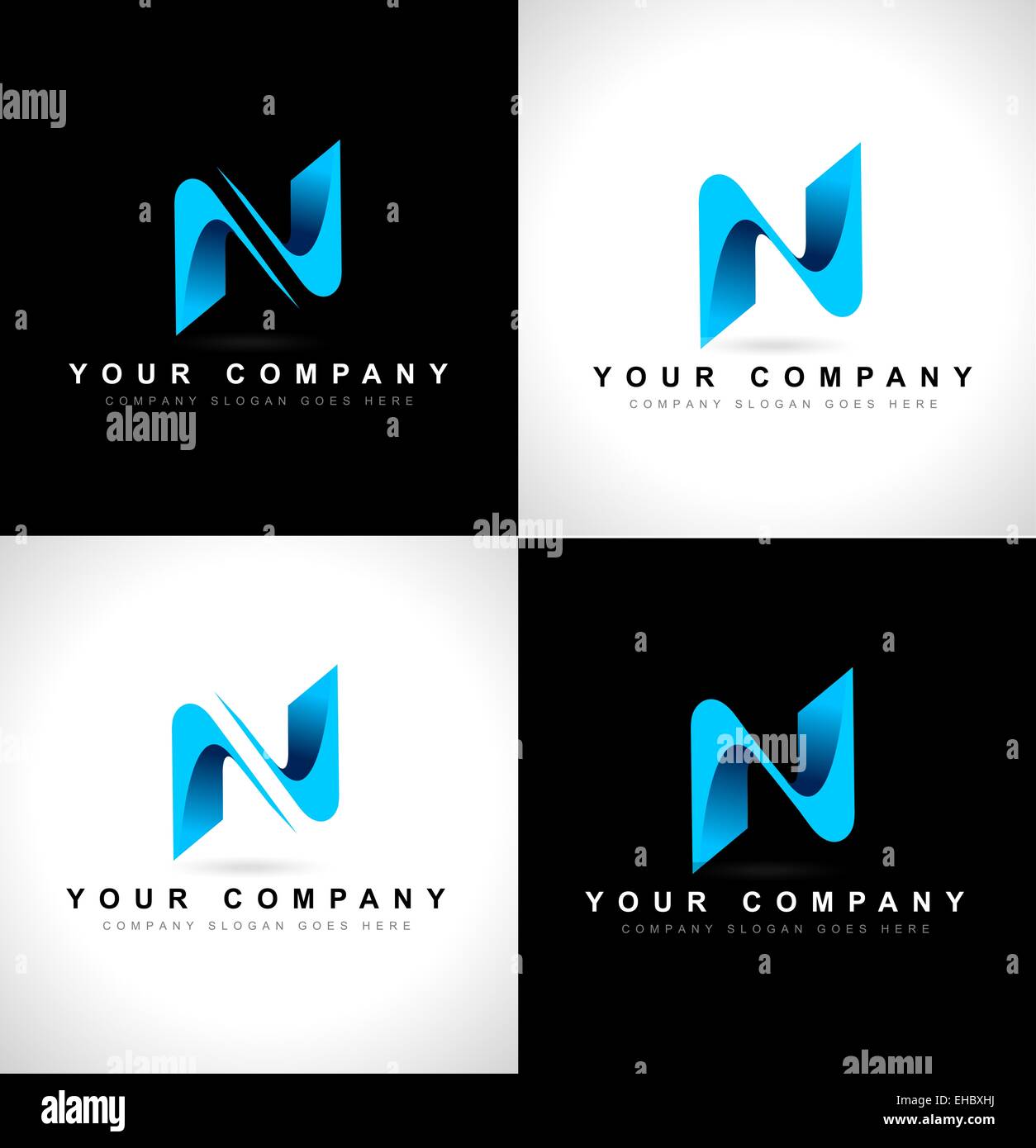 A and n logo hi-res stock photography and images - Alamy