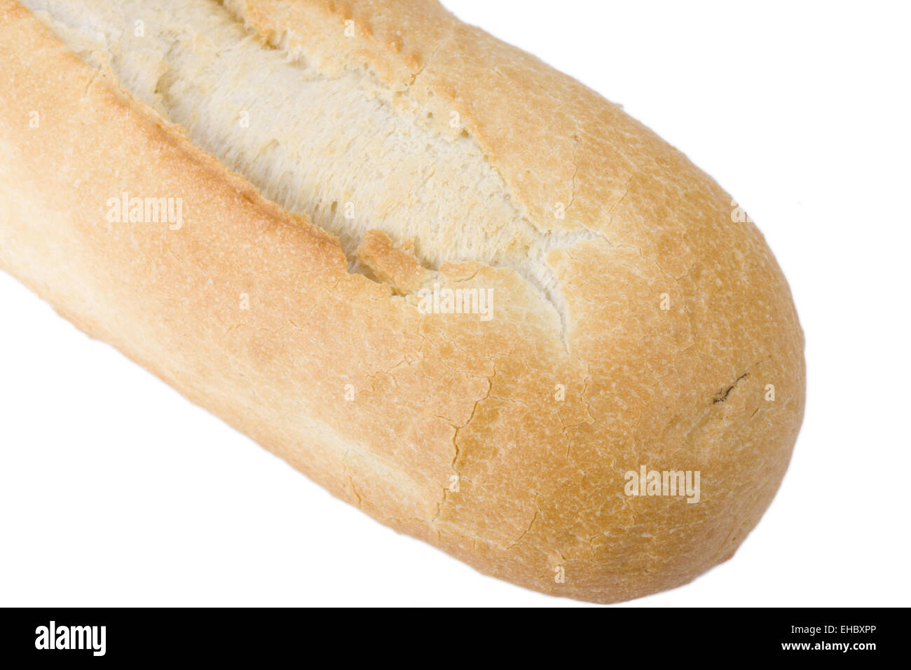 baguette bread isolated on white background Stock Photo - Alamy