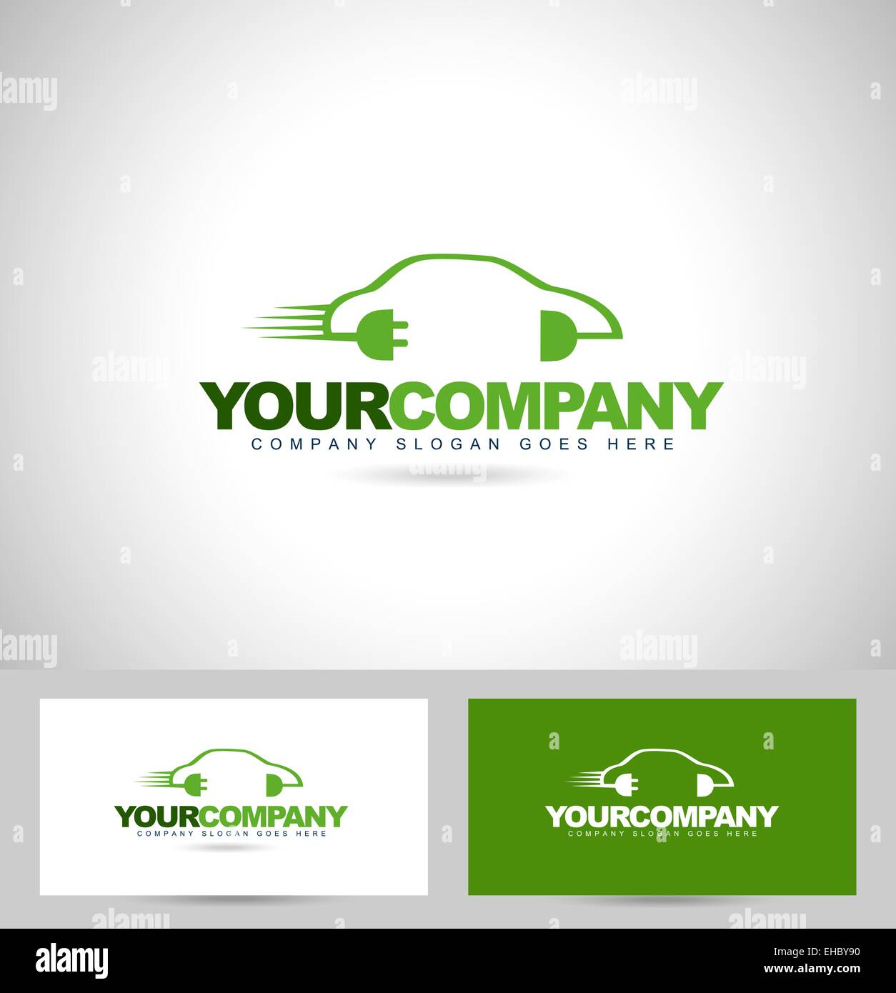 Electric Car Brand Logo