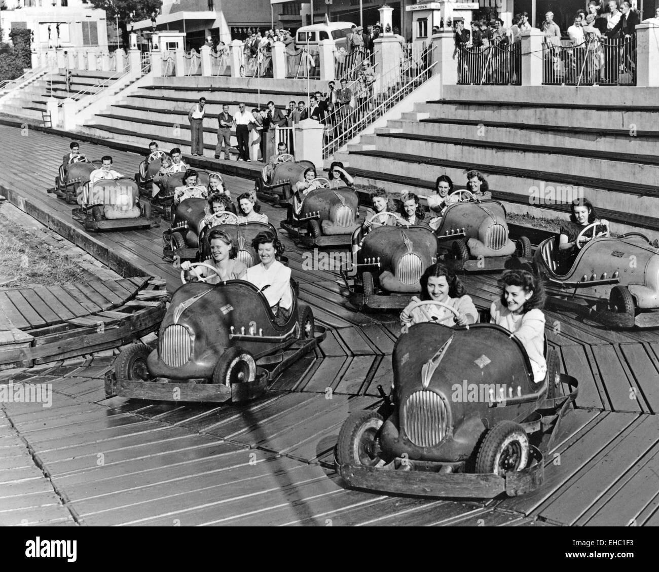 Bumper car racing margate dreamland hires stock photography and images