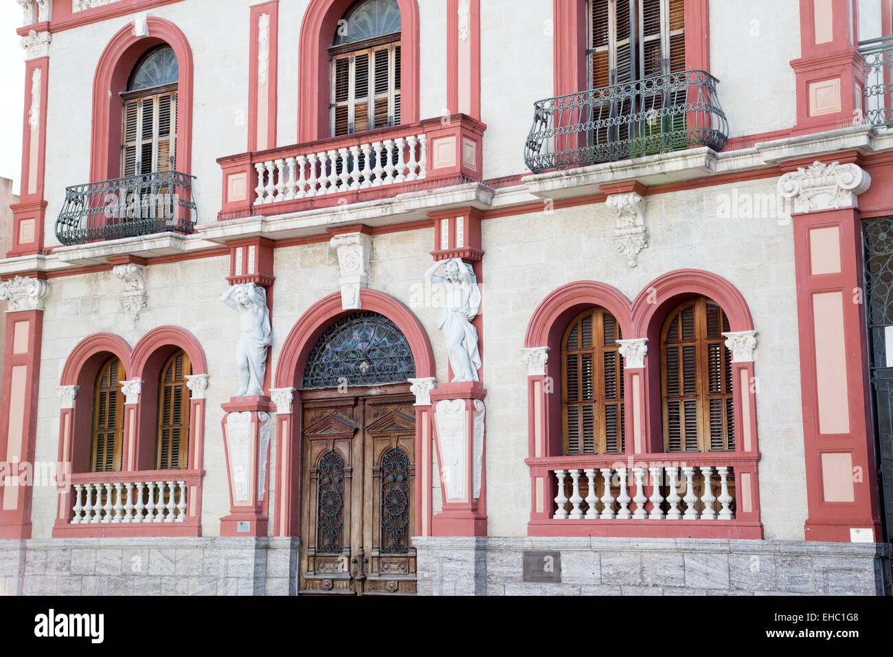 Historic Armstrong residence in Ponce, Puerto Rico Stock Photo