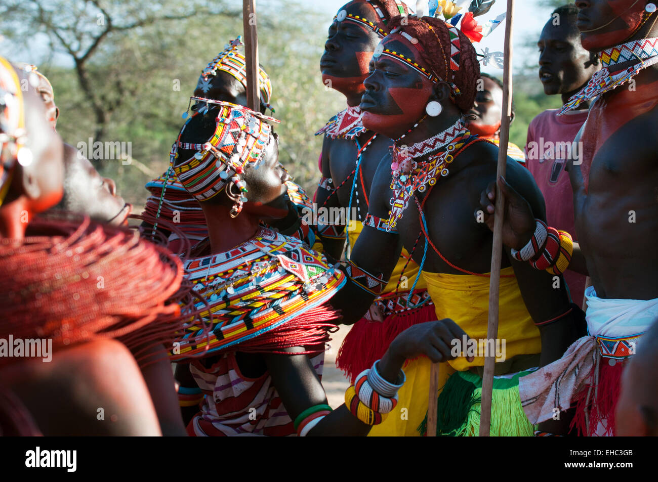 Kenya maasai ceremony hi-res stock photography and images - Alamy