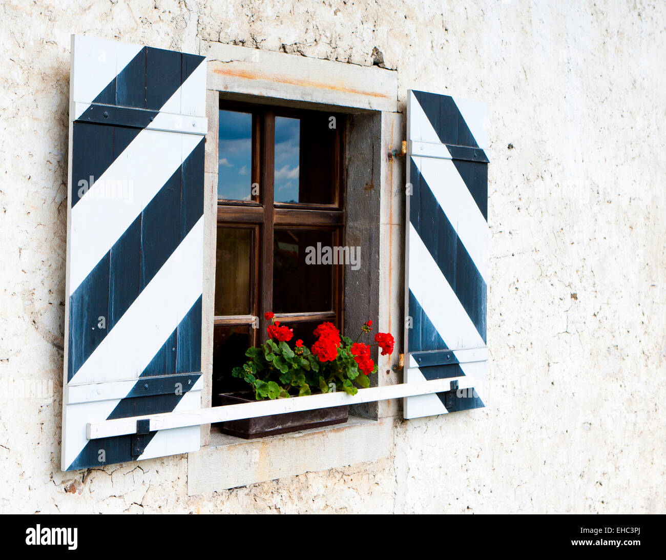 Old wooden wood shutters hi-res stock photography and images - Alamy