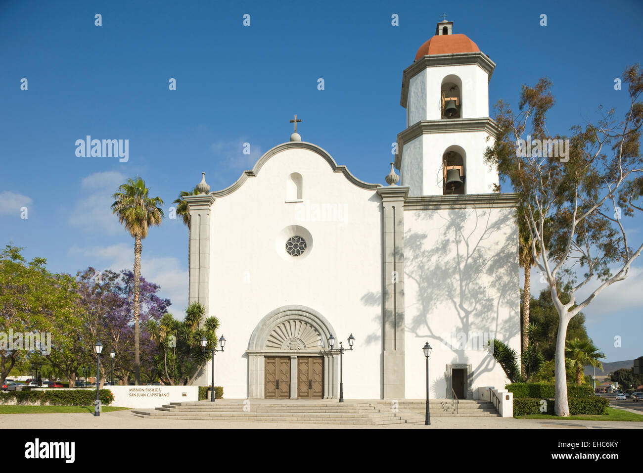 MISSION BASILICA SAN JUAN CAPISTRANO ORANGE COUNTY CALIFORNIA USA Stock