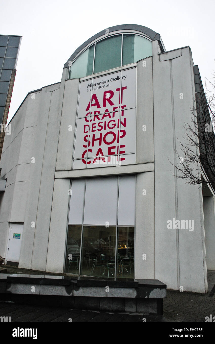 Millennium Gallery Art Craft shop Sheffield England UK Stock Photo Alamy