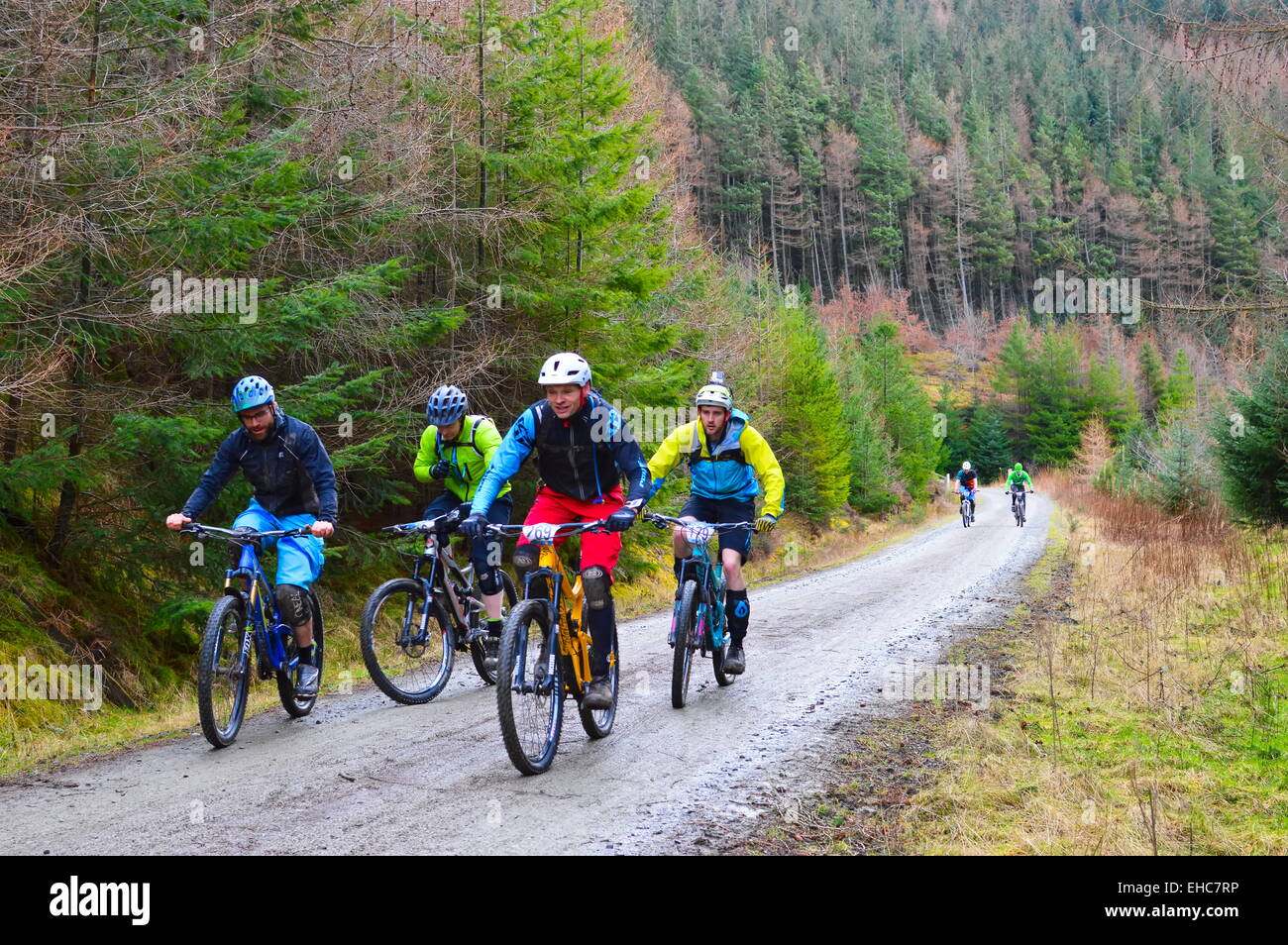Cycling in the scottish borders hi-res stock photography and images - Alamy